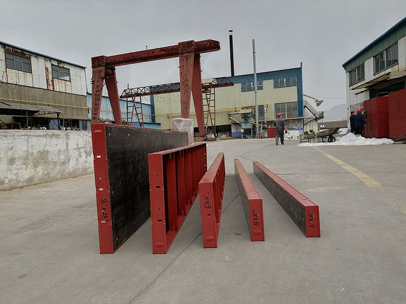 encofrado de construção encofrado de aço e madeira